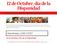 Tablet Screenshot of 12octubre.es